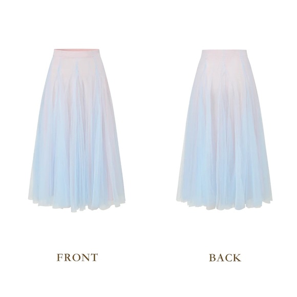 The Blue Lily Gauze Skirt - Picture 3 of 6